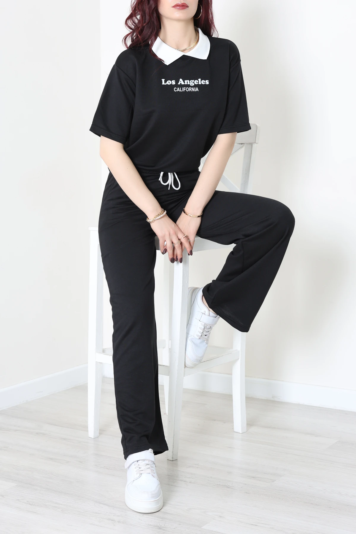 2 İplik Eşofman Takımı Siyah - 52279.1005.