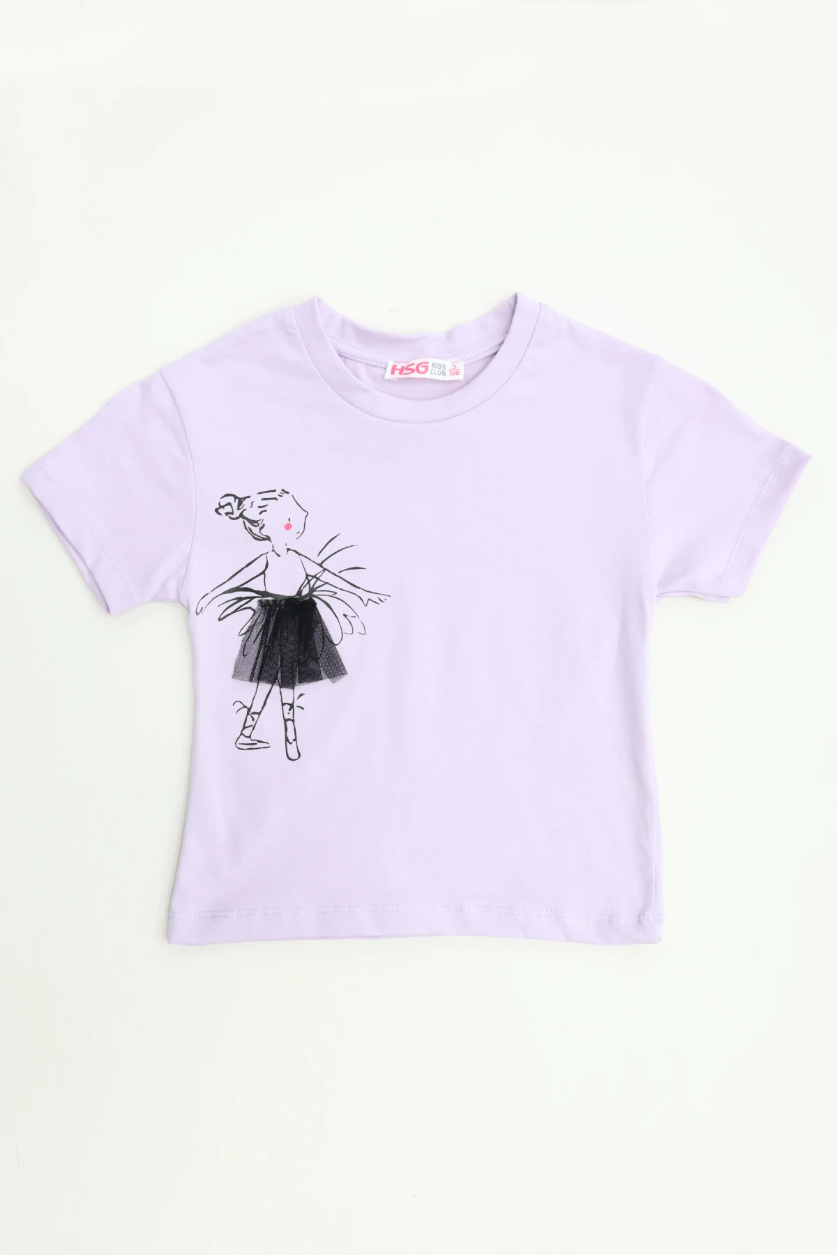 2-5 Yaş Çocuk Tişört Lila - 5252078.1576.
