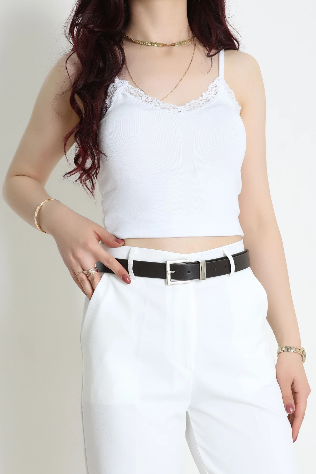 Aksesuar Kemer Acıkahve - 55108.1140.