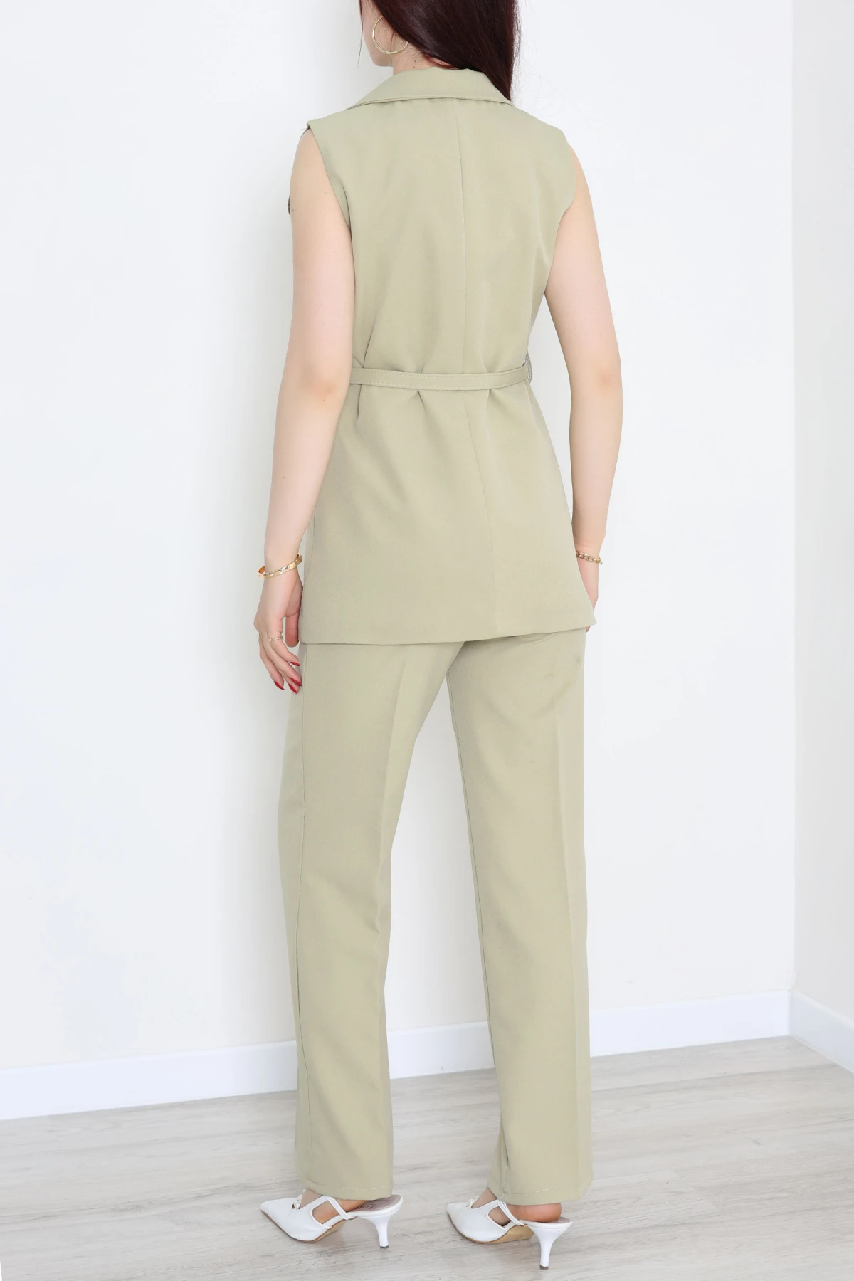 Double Astarlı Kemerli Takım Çağla - 55136.1397.