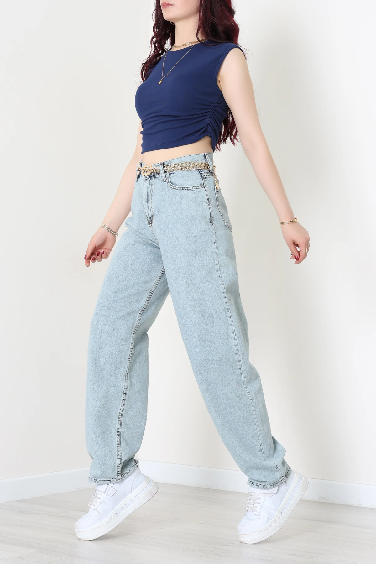 Baggy Kot Pantolon Buzmavi - 55595.2088.