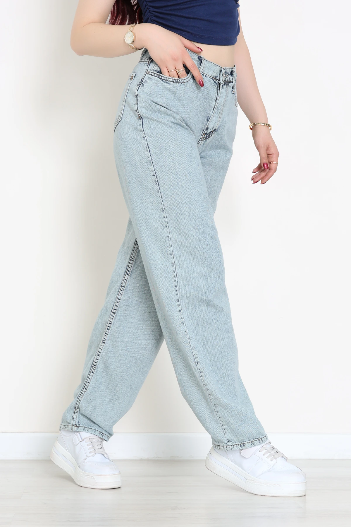 Baggy Kot Pantolon Buzmavi - 55595.2088.