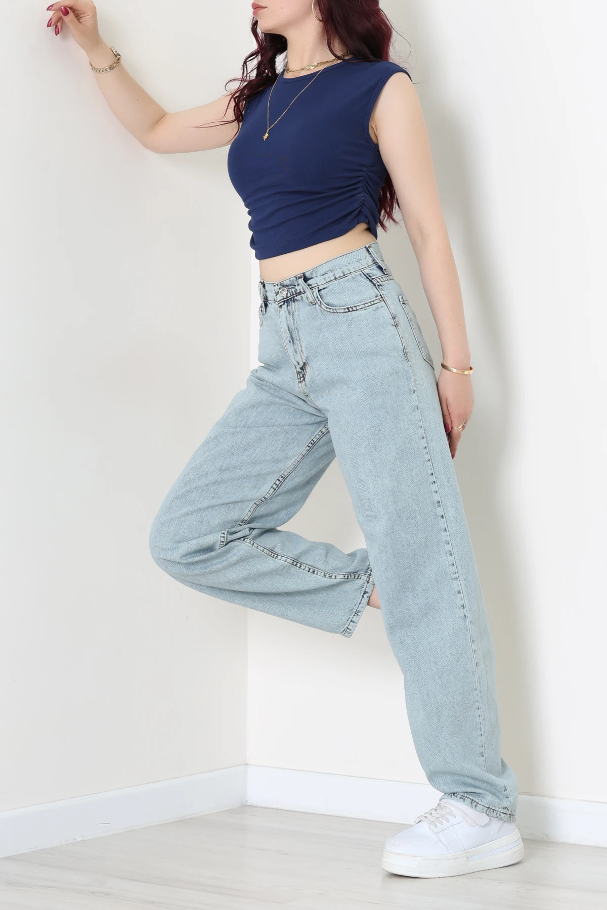 Baggy Kot Pantolon Buzmavi - 55595.2088.