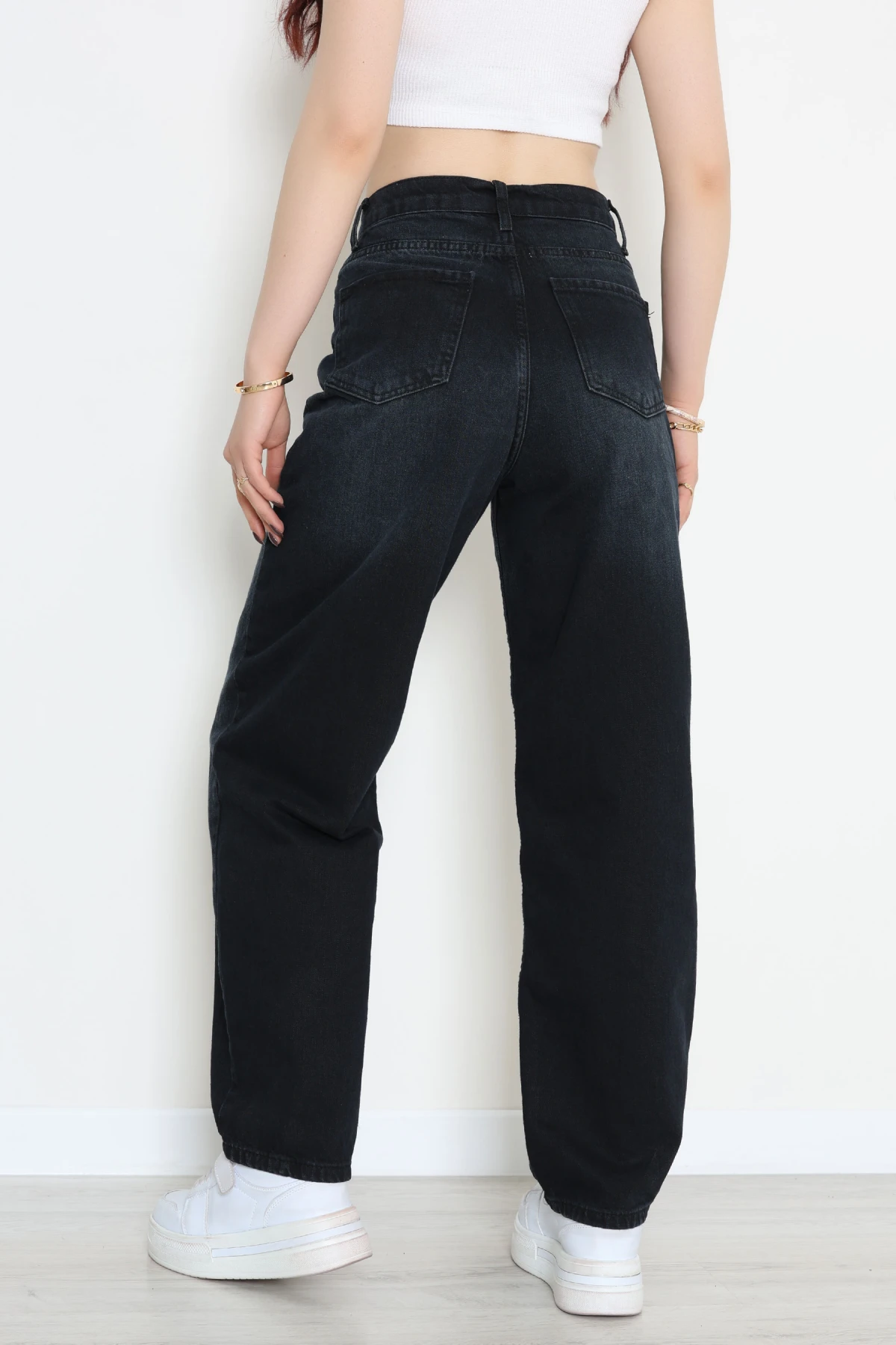 Baggy Kot Pantolon Lacivert - 55595.2088.