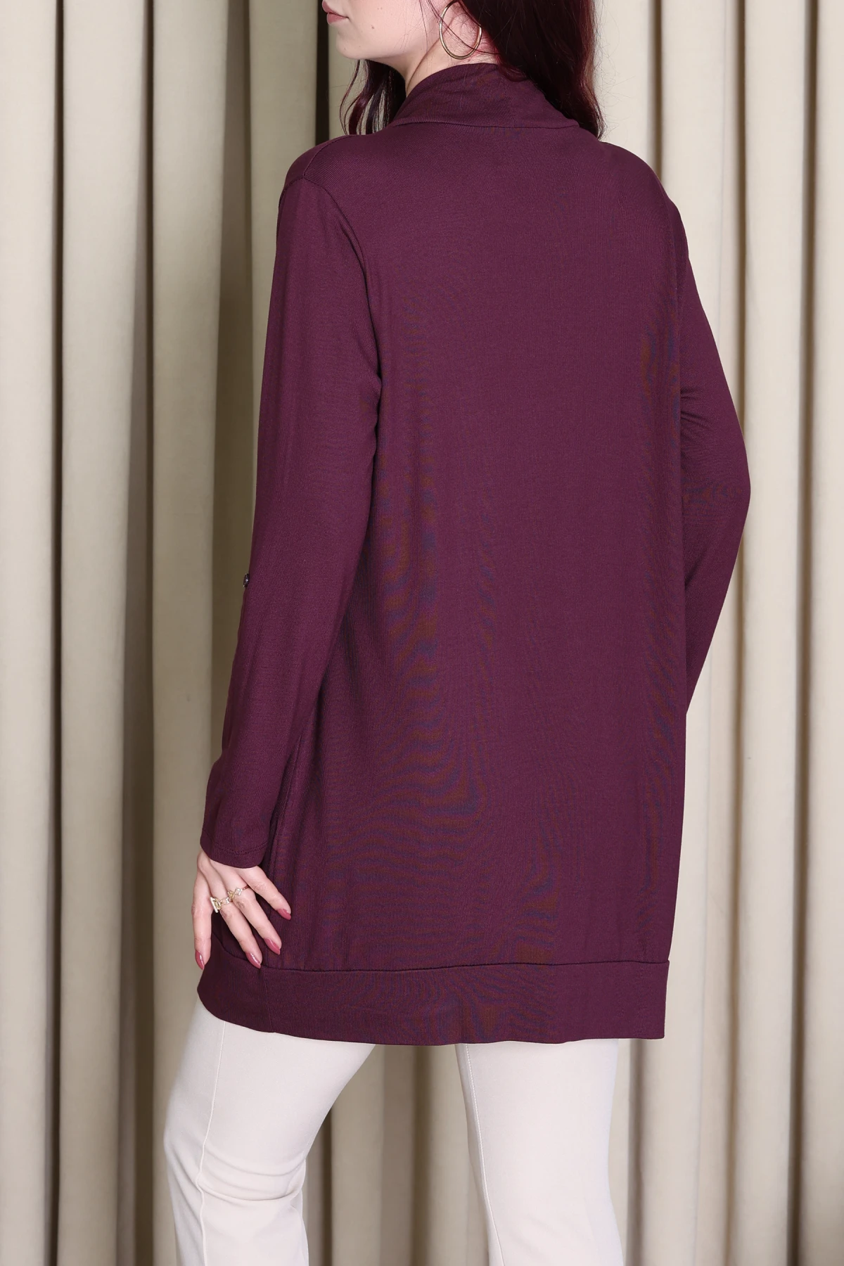 Çilek Yazlık Hırka Mürdüm - 6722.360.