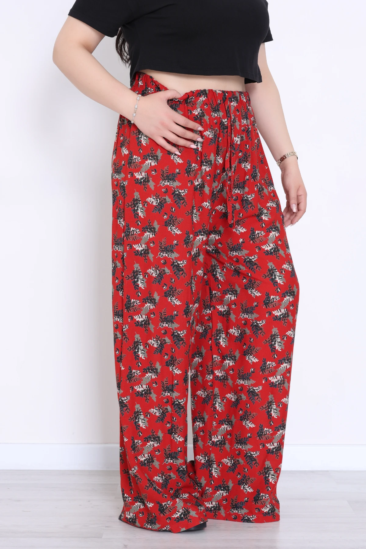 Battal Viskon Pantolon Kiremit - 70337.701.