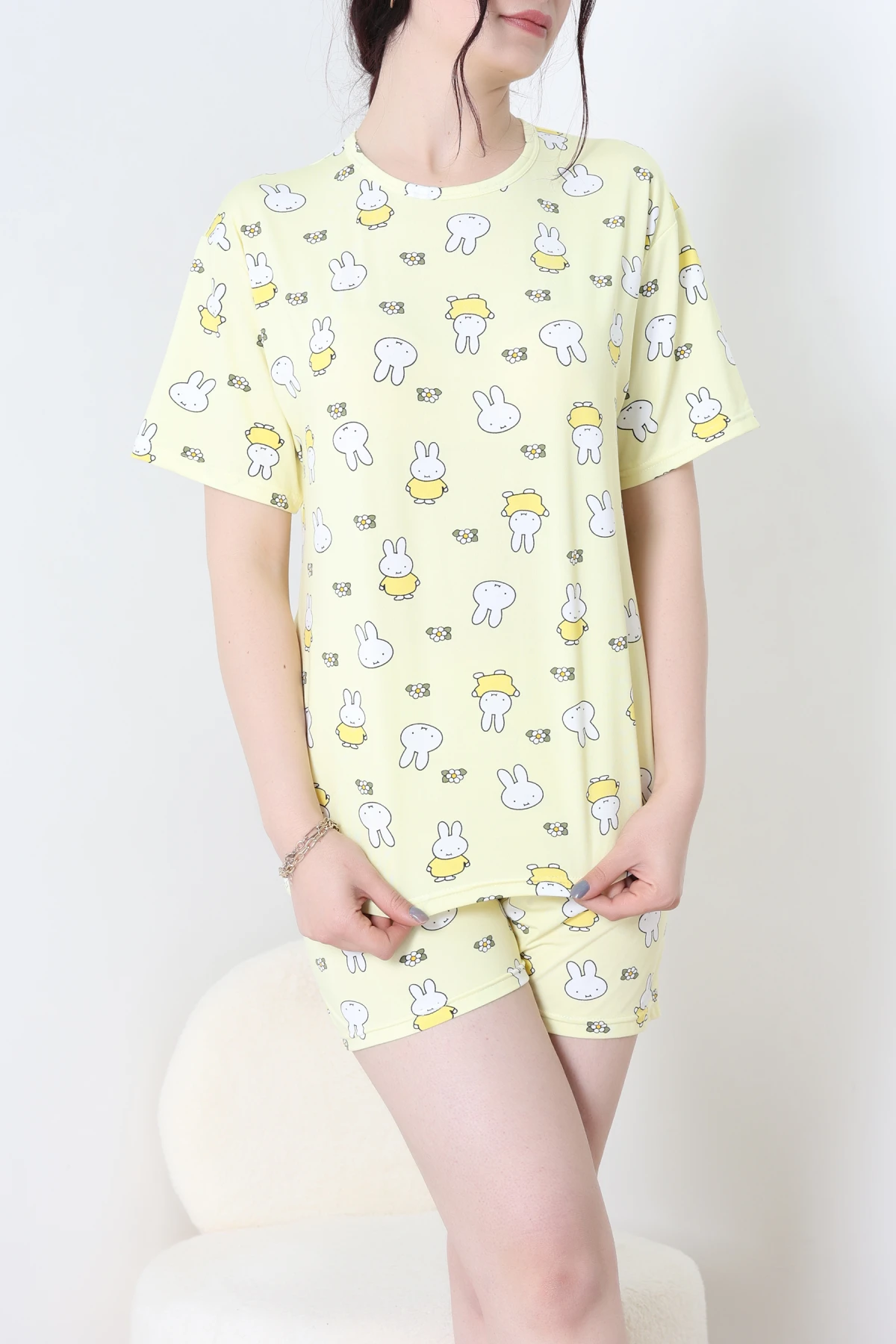 Alt Üst Aynı Şort Takım Sarıtavşan - 793.1287.